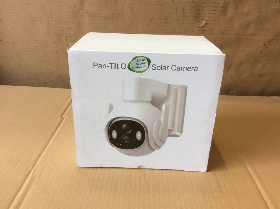 Generic Pan-Tilt Outdoor Solar Camera - New Unboxing