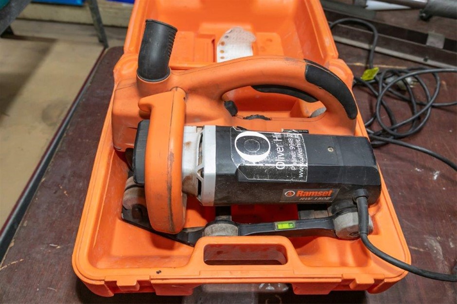 Ramset RW 150E Dry Wall Cutter with Poly Case