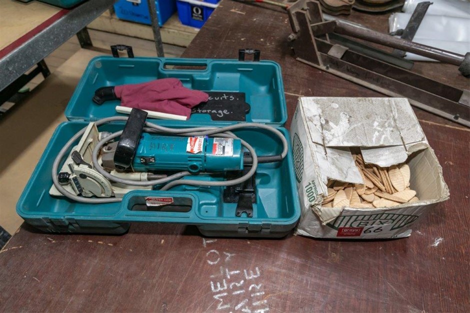 Makita 3901 Biscuit Cutter with Poly Case