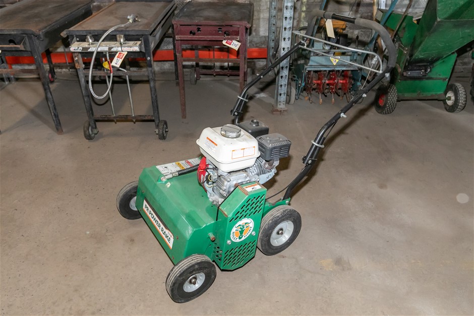 Billy Goat PR550H Petrol Walk Behind Power Rake Auction (0013-5062560 ...