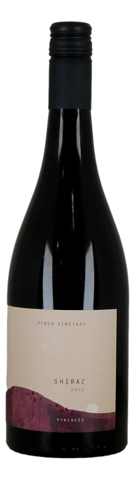 Pyren Vineyard Pyrennes Shiraz 2020 (6x 750mL), AUS.