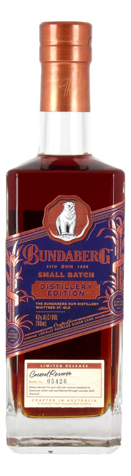 Bundaberg Small Batch Distillery Edition L/R Coconut Reserve Rum (1x 700mL)