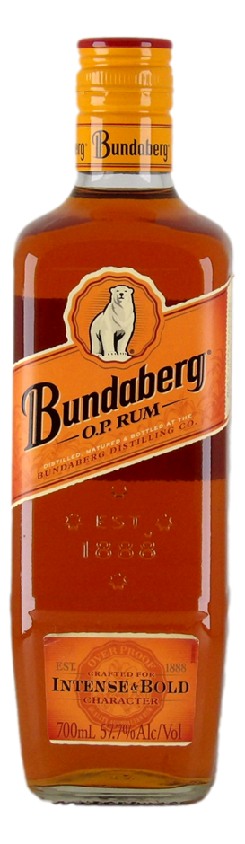 Bundaberg O.P Intense & Bold Character Rum (1x 700mL) Qld