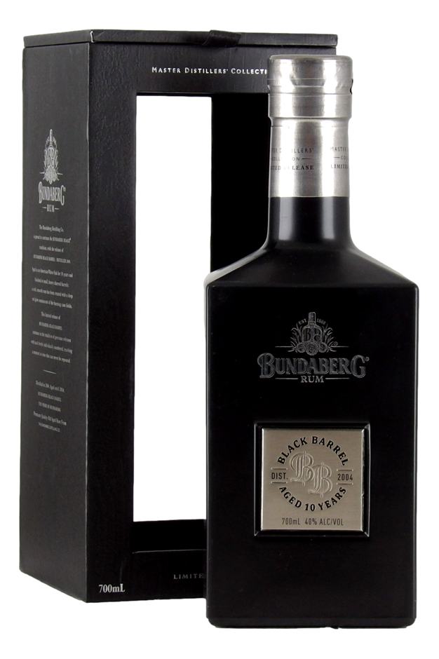 Bundaberg MDC 2004 Black Barrel Limited Release Aged 10 Years Rum (1x700mL)