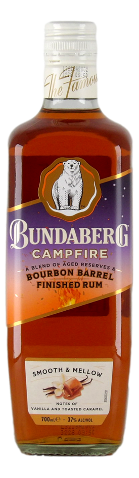 Bundaberg Campfire Bourbon Barrel Finished Rum (1x 700mL) Qld