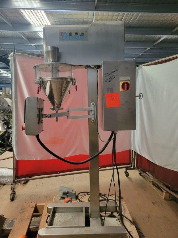 Semi-Automatic Stainless Steel Auger Filler