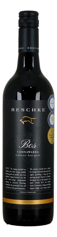 Rescheke Bos Cab Sav 2015 (6x 750mL), AUS.