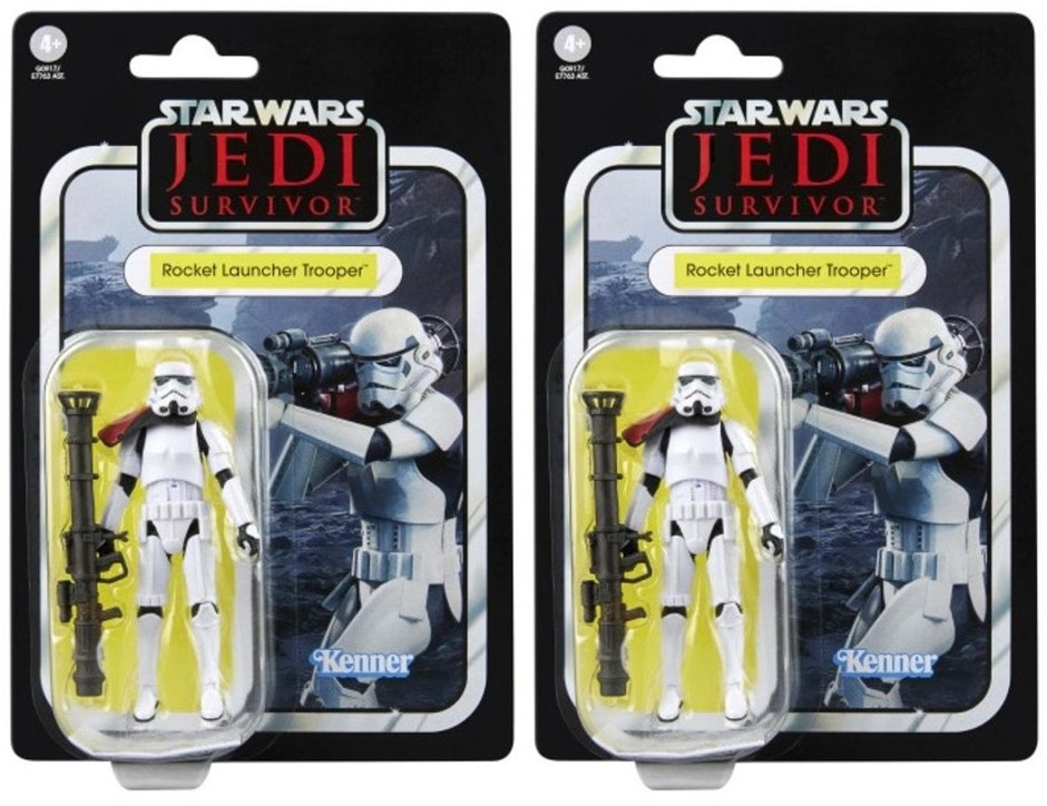2 X STAR WARS The Vintage Collection Rocket Launcher Trooper, Jedi: Survivo