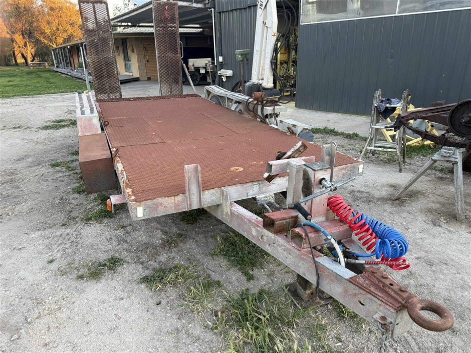 Rogers R23080 Tandem Trailer, Beaver Tail