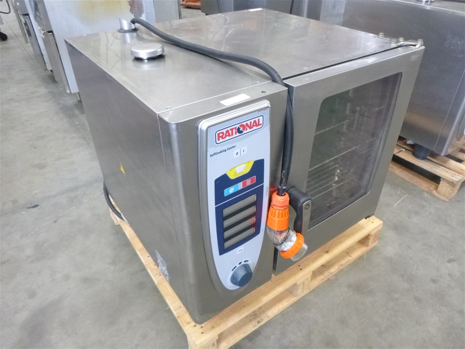 No Reserve Electric Combi Oven & Single Pan Deep Fryer