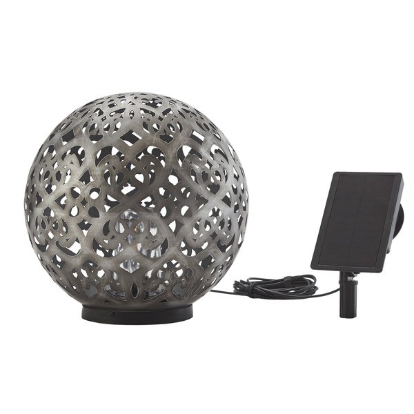 AURORA Lighting Solar Globe Light. N.B: Damaged packaging.