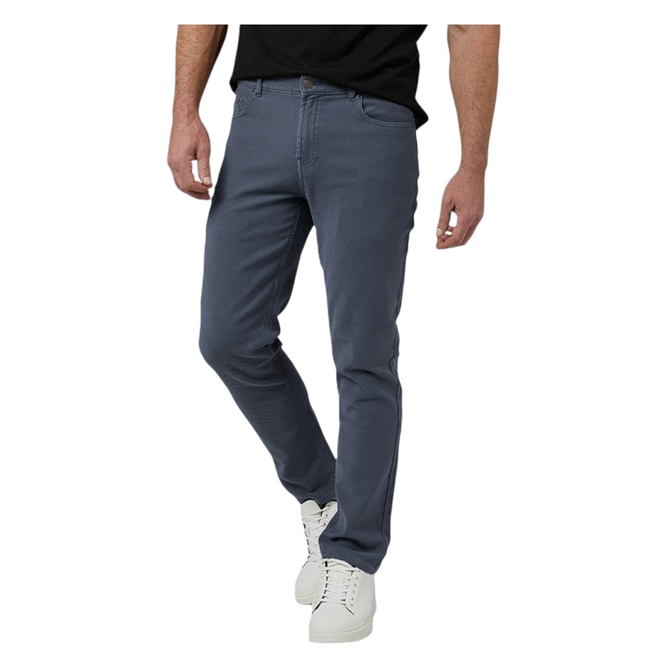 32DEGREES Men's Slim Straight Sweatpant Jean, Size 40x32, 70% Cotton, Navy.