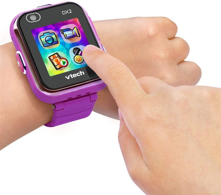 VTECH KidiZoom Smartwatch DX2 (Frustration Free Packaging), Purple. 80-193