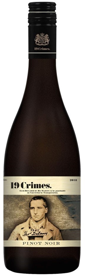 19 Crimes Pinot Noir (6x 750mL).