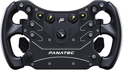 FANATEC Sim Racing CSL Steering Wheel GT3 – Overmolded Grips, Custom Magnet