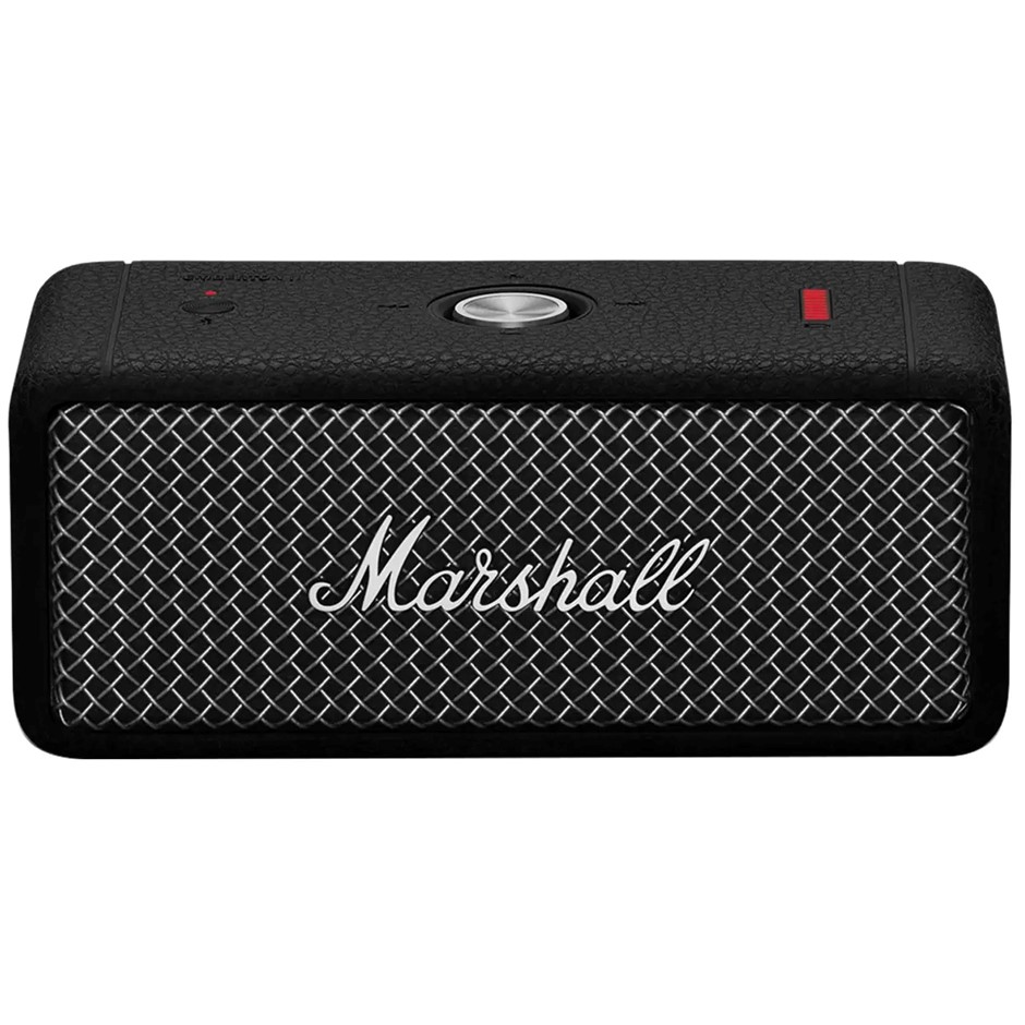MARSHALL Emberton II Speaker, Black And Steel, Model 1006736. NB: Not In O