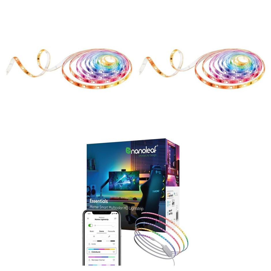 3 x Assorted Lightstrip. 2 x TAPO TP-Link Wi-Fi LED Light Strip, 5 metres,