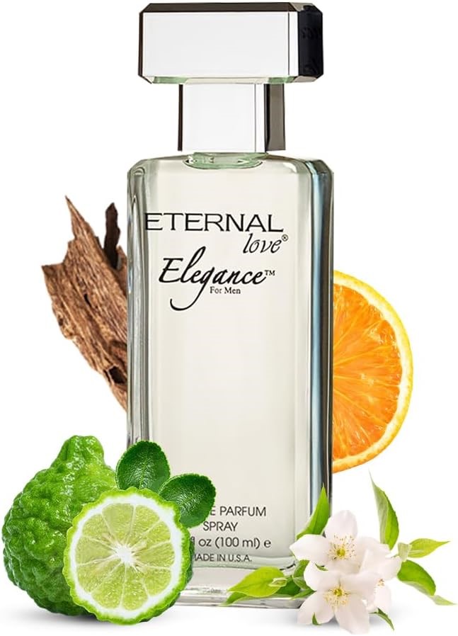 ETERNAL LOVE Elegance Eau de Parfum Spray for Men, 100ml. Buyers Note -
