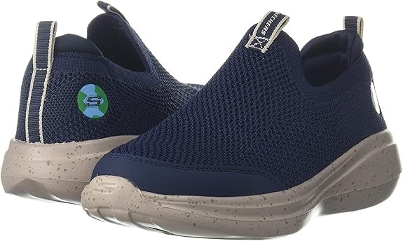SKECHERS Boy's Gorun Fast Meltor Sneaker, Navy, Size US 1/ EU32 (405025L/NV