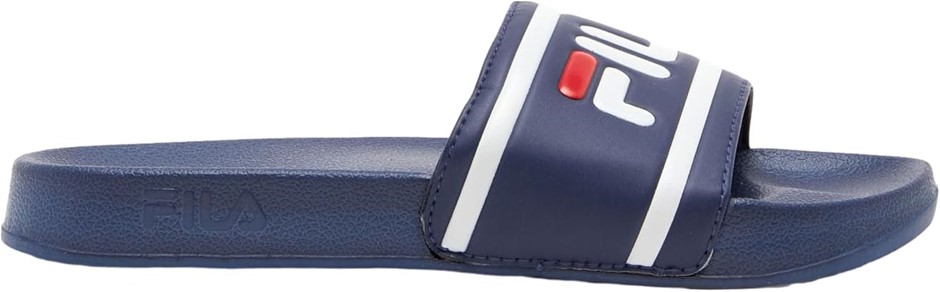 FILA Unisex Slides, Size US2 / EU35, Navy (450), 4SSM10072. Buyers Note -