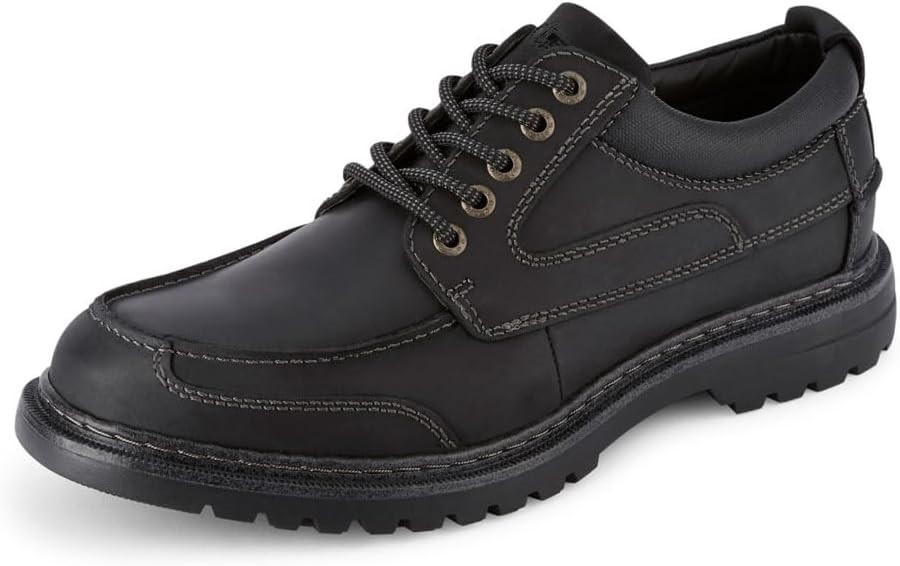 DOCKERS Men's Overton Water & Stain Resistant Shoes, US9M/EU42, Black, 90-4
