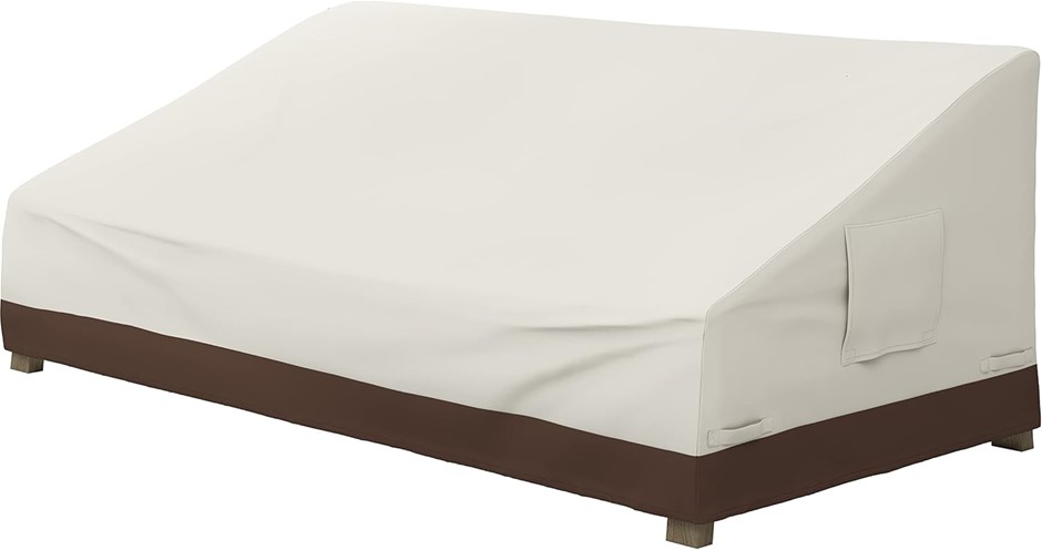 AMAZON BASICS 3-Seater Deep Lounge Sofa Outdoor Patio Furniture Cover.