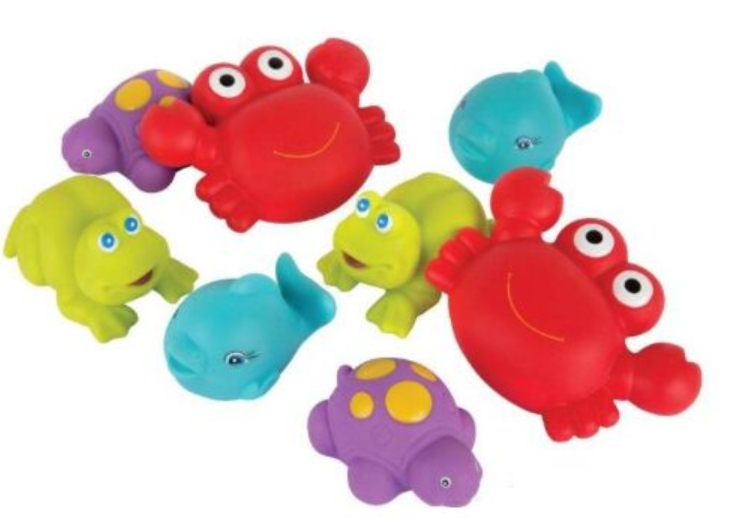 2 X PLAYGRO Floating Sea Friends.