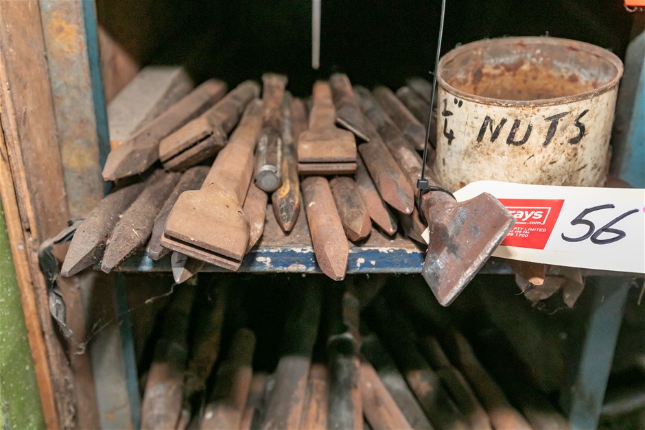 Assorted SDS MAX Hammer Points