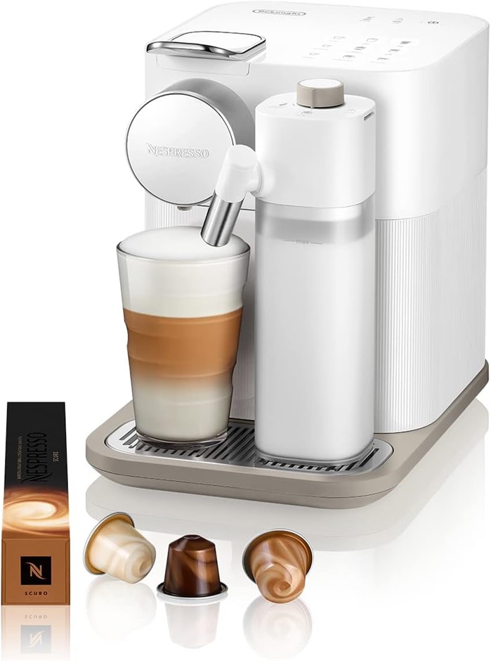 DE'LONGHI Nespresso Gran Lattissima Capsule Coffee Machine, Fresh Vitality