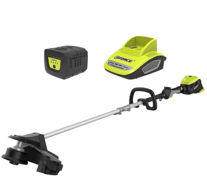 G Force 60V Brushless Line Trimmer Kit EV LT1K.