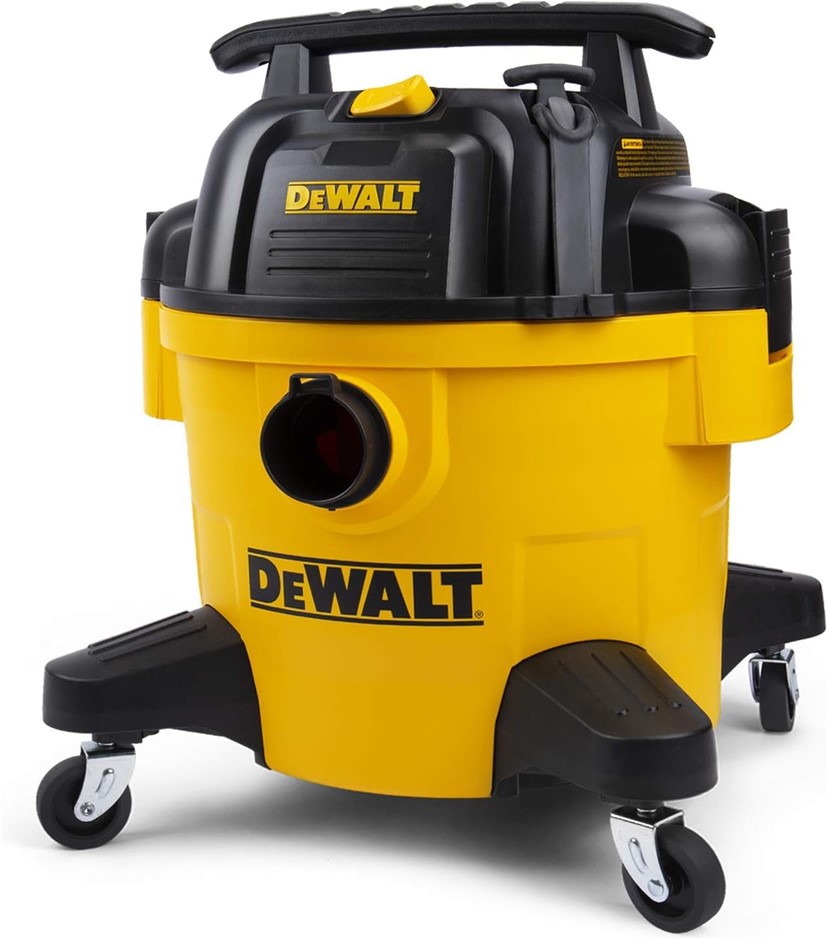 DeWALT 1150W 23L Wet and Dry Vacuum - 4HP Motor Vacuum Cleaner with 2.1m Ho