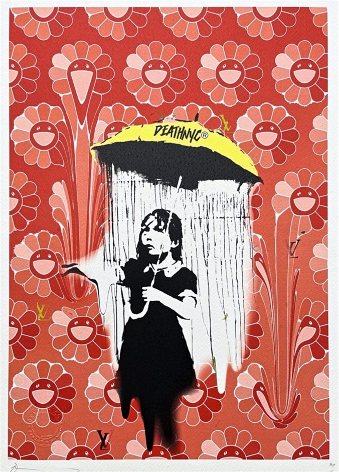 Death NYC Ltd Ed. Signed Graffiti Pop Art Print