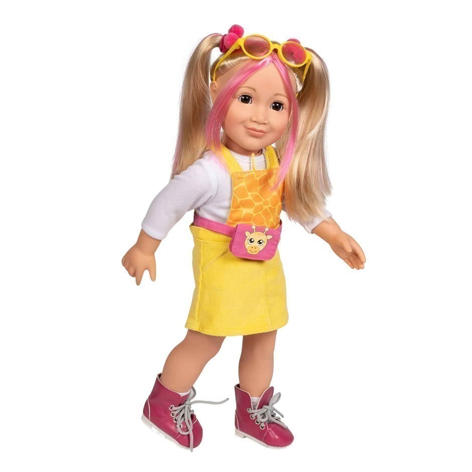 ADORA - Realistic 18-inch Doll - "LUCY". Soft, Huggable Body. Moveable Arm