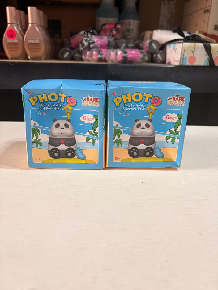 2x We Bare Bears Photo Holders