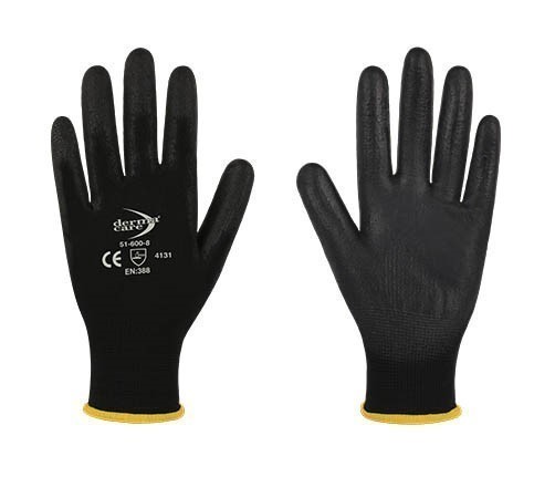 36 Pairs x DERMA CARE Multi-Purpose Light Weight Gloves, Size M, Machine Kn