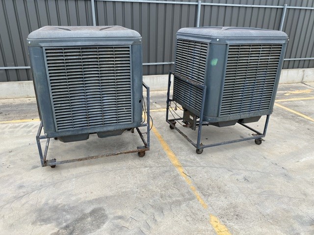 Cool Breeze Mobile Evaporative Air Conditioners x 2