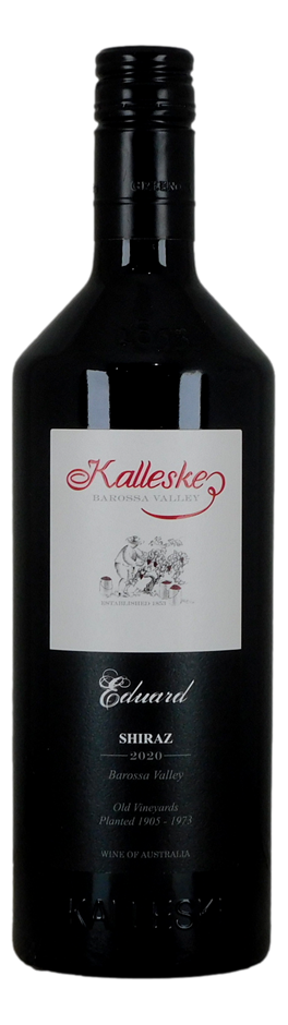 Kalleske Barossa Valley Edward Shiraz 2020 (1x 750mL), McLaren Vale.