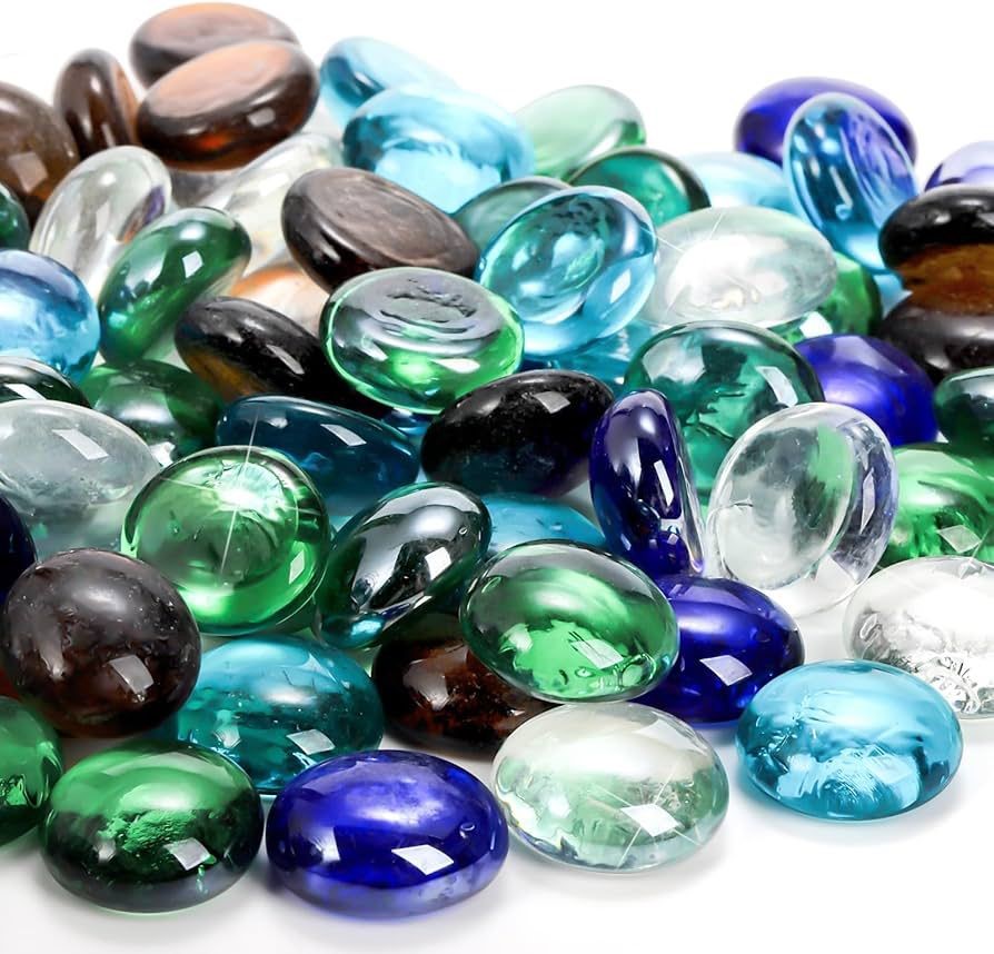 5.5 Lbs Glass Gemstones for Decor