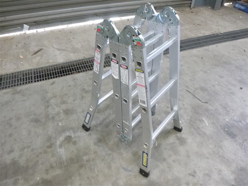 Syneco Unknown Industrial Multi Fold Aluminium Ladder