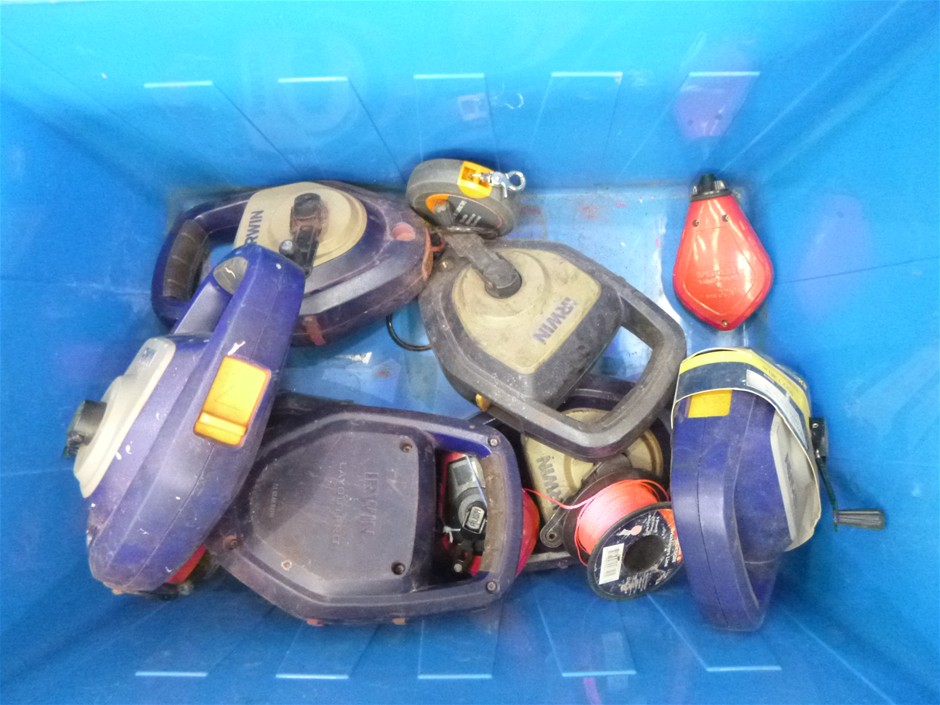 Chalk Line Reels, Lines & Tape