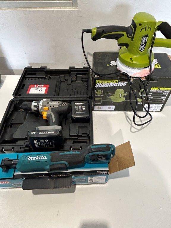 3 x Assorted Hand Power Tools including