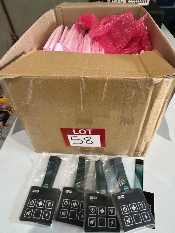 Quantity of Membrane Switches LEDs & Wire Harnesses Sureflo Fume Cupboards