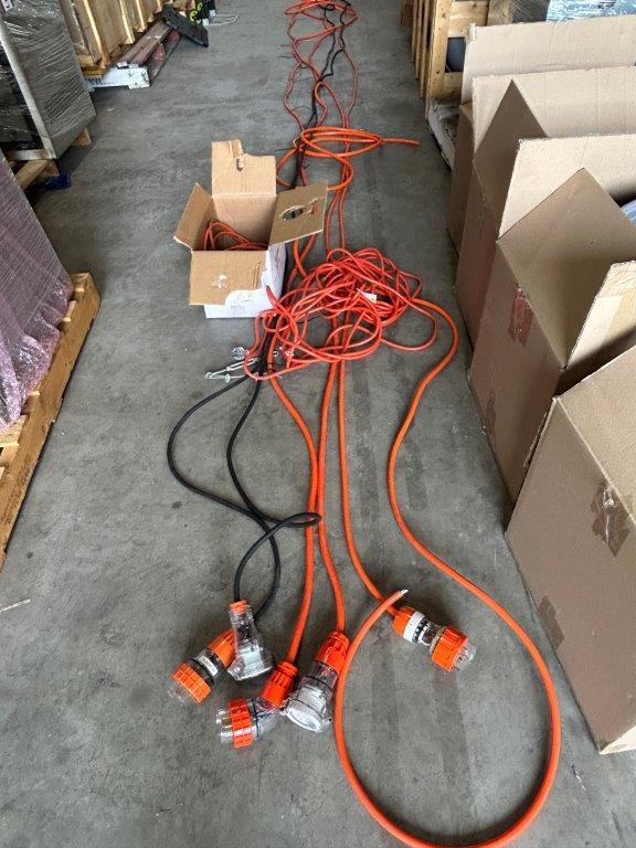 415V & 240V Electric Extension Leads including