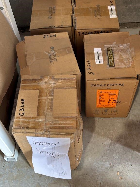 5 x TECHTOP Motors Including