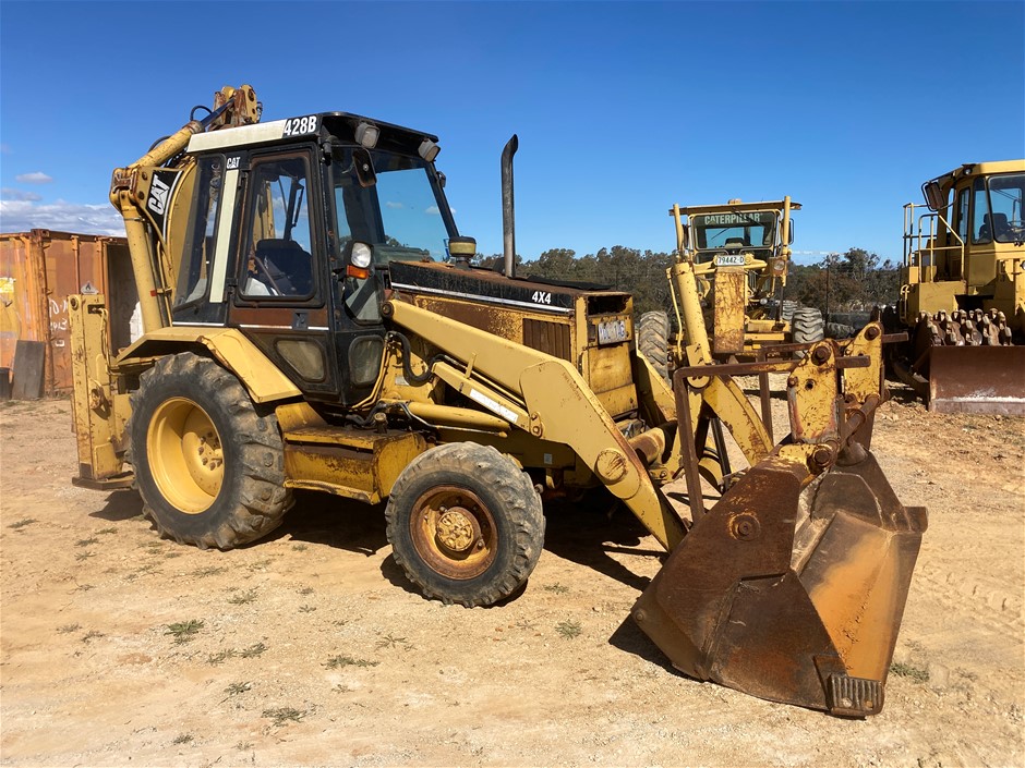 Caterpillar 428B 4WD Front End Loader Backhoe