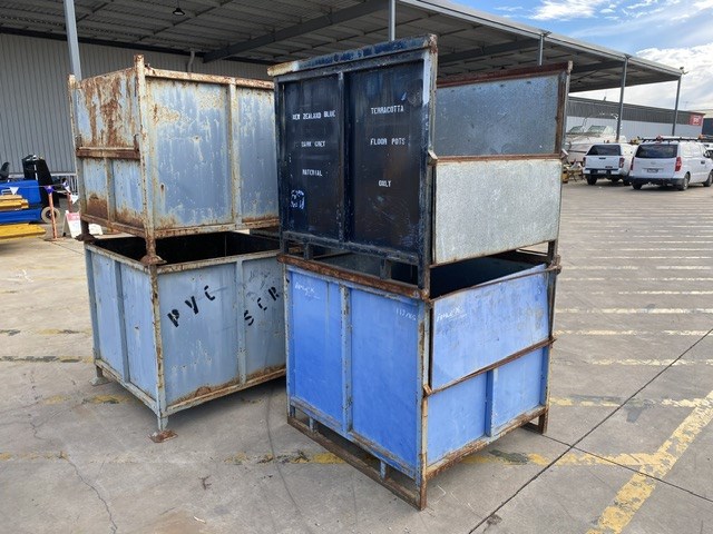 Steel Stackable Stillages x 6