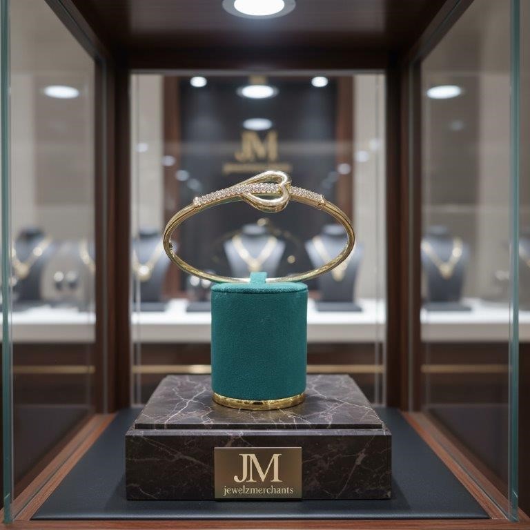 18K/Italy Gold Filled Bangle -(stamped 18K/Italy)-Warranty Quality