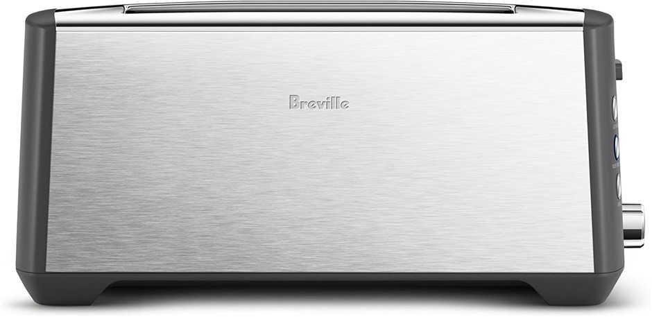 BREVILLE Bit More Toaster, Brushed Stainless Steel, Model: BTA440BSS. NB: M