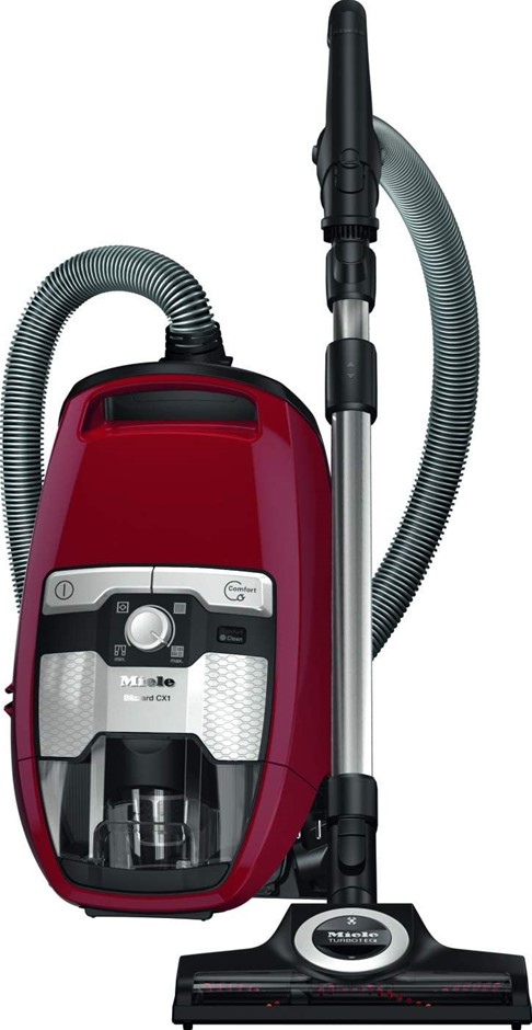 MIELE Blizzard CX1 Cat and Dog Bagless Vacuum Cleaner, Autumm Red. NB: Has