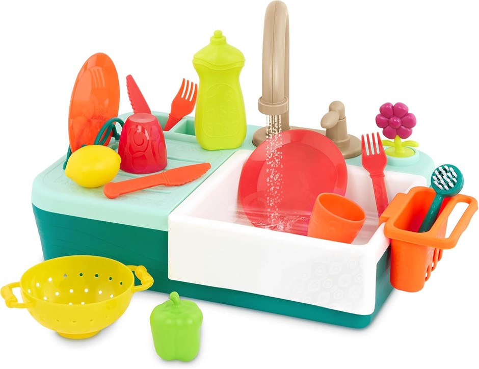 B.TOYS Sink Play Set Toy Kitchen Sink 3+ Years. NB: Has been used, All part